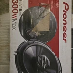 Pioneer TS-G1620F-2 2-WAY 6.5IN Car Speakers 300W Max 40W Rms. Fixed Price $60.00.