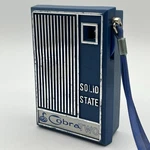 Cobra Two Solid State Am Transistor Radio - Blue Vintage 1970S Works. Fixed Price $12.71.
