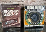 Nos Vtg Audiovox In-dasher Am/fm Stereo Radio Cassette Player W/coaxial Speaker. Fixed Price $159.38.