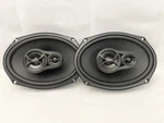 (2) Skar Audio RPX69 270 Watt 6" 9" 3-WAY Coaxial Car Speakers Mids Euc. Fixed Price $49.99.