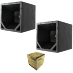 8" 800W Ohm Stackable 10X10X10 Box With Diffuser & PRO-EXL88 Pair DS18. Fixed Price $379.18.