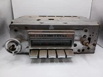 Orig 1964 Pontiac Indash Delco Model # 984077 Super Deluxe Push Button Am Radio. Fixed Price $42.49.