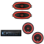 UTE-73BT Bluetooth Car Stereo Receiver (no Cd) With Cerwin Vega V65 6.5" Coax.... Fixed Price $449.93.