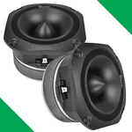(2) 4" Super Tweeter Timpano 900WATTS Max TPT-ST25 Black Bullet 8 Ohms Pro Audio. Fixed Price $64.95.