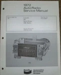 1972 Lincoln Continental 2BL D2VA 18806 Bendix Ford Am Radio Service Manual. Fixed Price $6.00.