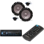 Alpine UTE-73BT, RUE-4360 Remote & SXE-1751S 1/2" 2-WAY Component Speakers .... Fixed Price $239.89.