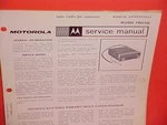 1965 Motorola Auto Radio Converter Service Shop Repair Manual Brochure FM65M. Fixed Price $16.99.