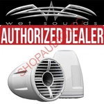 Wet Sounds Rev Hd 12" Tower Speakers With Grills, 400W Rms, White,. Fixed Price $2180.00.