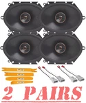 Infinity REF8632CFX 6X8" Front & Rear Door Speakers 1994-2004 Ford Mustang. Fixed Price $171.99.