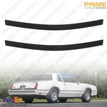 New Rear Bumper Trim Black Rubber Compatible With 1983-1986 Chevy Monte Carlo Ss. Fixed Price $43.87.