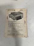 1950'S Sams Photofact Chevrolet Model 987575. Fixed Price $6.99.