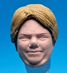 Star Wars Damono Deomali Cantina Patron Custom Head Cast TVC3-3/4" 1:18SCALE. Fixed Price $8.00.