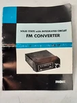 Sparkomatic FM-10 Converter Manual Only Solid State With Integrated Circuit. Fixed Price $6.99.