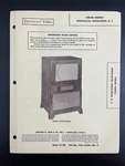 1950 Airline 05GCB-3019A Television Service Manual Photofact 94GCB-3023A 3023B. Fixed Price $8.99.