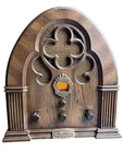 Vintage Philco Ford Radio R-90 Special Edition Baby Grand Brown Am/fm. Fixed Price $65.00.