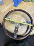 Vintage Original Grant Wood Steering Wheel Ford Rat Rod Buick Chevy. Fixed Price $89.99.
