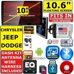 Chrysler Jeep Dodge 10.6" Bluetooth Cd/dvd Sd Usb Car Radio Stereo Package. Fixed Price $299.99.