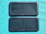Nos Gm # 20181289 Door Speaker Grilles - Pair Black. Fixed Price $21.99.