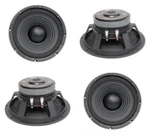 New 4 Pack 10" Bass Cabinet Pro Audio Speakers 8OHM Replacement Woofers 10INCH. Fixed Price $199.00.