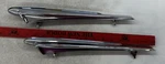 Vintage Late 1940 Pair Gmc Chevy Silver Rocket Hood Ornaments 3688253. Fixed Price $79.99.