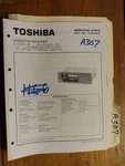 Toshiba TX-401 Service Manual Original Repair Book Stereo Tape Deck Player Car. Fixed Price $25.00.