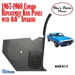 Custom Autosound KCAM-67/8 Kick Panels & 4X6" Speakers 67-68 Chevy Camaro. Fixed Price $174.95.