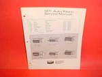 1971 Ford Mustang Mach Torino Ranchero Bendix Am-fm-mpx Radio Service Manual 2. Fixed Price $44.99.
