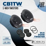 Orion Cobalt CB1TW Silk Dome Tweeters 160W Max High Performance Car Audio. Fixed Price $30.00.