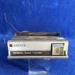 Audiovox AMP-500B 2-CHANNEL Car Amplifier, 40W Rms Sound Exploder Untested. Fixed Price $60.00.