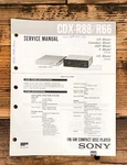 Sony CDX-R66 CDX-R88 Player Service Manual *original*. Fixed Price $14.97.
