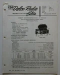 Gm Delco Car Radio Service Bulletin Brochure Model 988977 Pontiac 1959. Fixed Price $8.69.