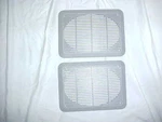 Nos Ford Mustang Lx Gt Svo Gray Speaker Grilles - Pair. Fixed Price $40.00.