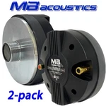 2-PACK Compression Drivers Titanium 44MM Vc, 8 Ohm 1100 Watts Screw-on Tweeters. Fixed Price $99.95.