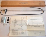 Nos 1958-1959 Ford Fairlane Galaxie Radio Antenna Kit & Templates, B9AF-18813-A. Fixed Price $495.00.