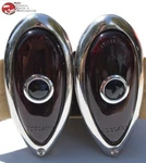 Ford Hot Rat Street Rod Custom Car Truck Blue Dot Tail Lamp Light Assemblies New. Fixed Price $60.03.
