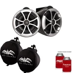 Wet Sounds ICON8-BX Series X-mount Wake Tower Speakers With SUITZ8 Covers. Fixed Price $1119.98.