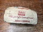 Nos Fomoco Ford, Lincoln, Mercury Ignition Condenser B9AF-12300-A Mustang. Fixed Price $20.00.