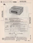 1962 Blaupunkt Manhatten 90220 Car Auto Radio Service Manual Photofact Schematic. Fixed Price $8.99.