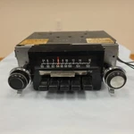 1970S Gm Chevy Am/fm American Radio Push Button Chrome Black Knobs In Box. Fixed Price $147.90.