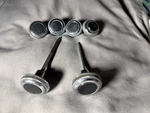 Lot Original Gm Survivor 1967 C2 Corvette Headlight Switch Knob Radio Temp Fan. Fixed Price $40.00.