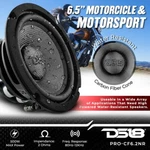 DS18 PRO-CF6.2NR 6.5" Mid Bass Speaker 500 Watt Ohm Carbon Fiber Neodymium. Fixed Price $154.00.