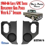 Custom Autosound KCHT60/6 60-66 Chevy/gmc C/k Trucks Kick Panels & 6.5" Speakers. Fixed Price $179.95.