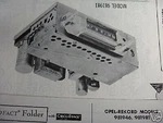 1958, 1959, 1960 Opel Rekord 981946 & 981981 Radio Photofact. Fixed Price $10.00.