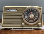 Rare 1959 Working Motorola Am Tube Radio - Model A12N Vtg Retro Prop. Fixed Price $159.19.