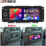 6.86'' Radio Stereo For Chrysler 300M 1999-2004 Android 15 Apple Carplay Gps. Fixed Price $129.99.