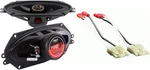 Cerwin Vega H7410 4" X 10" Speakers & Connectors Fit Gmc Vehicles Bundle. Fixed Price $79.99.