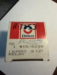 Nos Delco 15-8210 Relay Module Oem Gm Chevrolet Buick Pontiac Cadillac. Fixed Price $13.99.