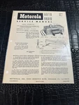 1950S/1960S Motorola Radio Service Manual (M8492) Models 5M-12. Fixed Price $9.99.