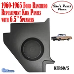 Custom Autosound KFR60/5 1960-1965 Ford Ranchero Kick Panels & 6.5" Speakers. Fixed Price $174.95.