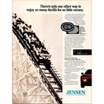 Jensen Classic Car Speakers Js Receiver 1987 Nebraska Huskers Clipping SJ2. Fixed Price $13.50.